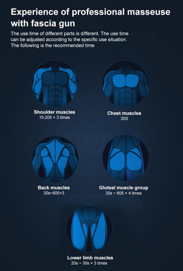 Fascial gun muscle massager KH-740 - Image 5