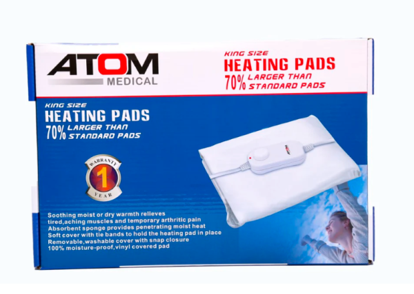 Electric Heating Pads With Fleece Cover ATOM - Image 4