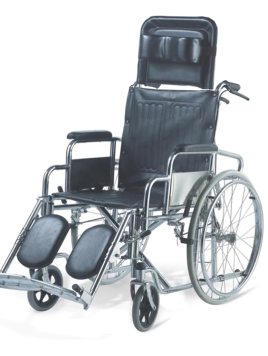 Deluxe Steel Manual Wheelchair