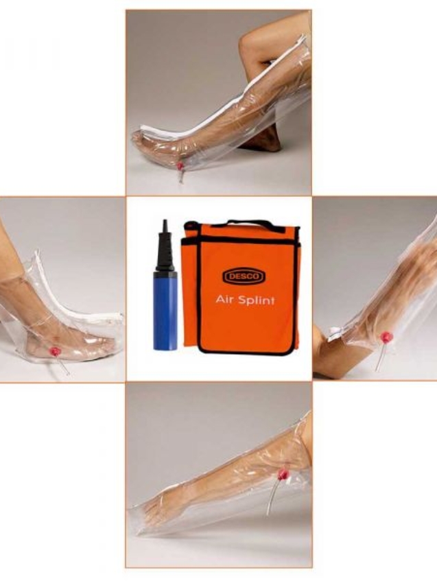 Air(Pneumatic) Splint Set 6-piece