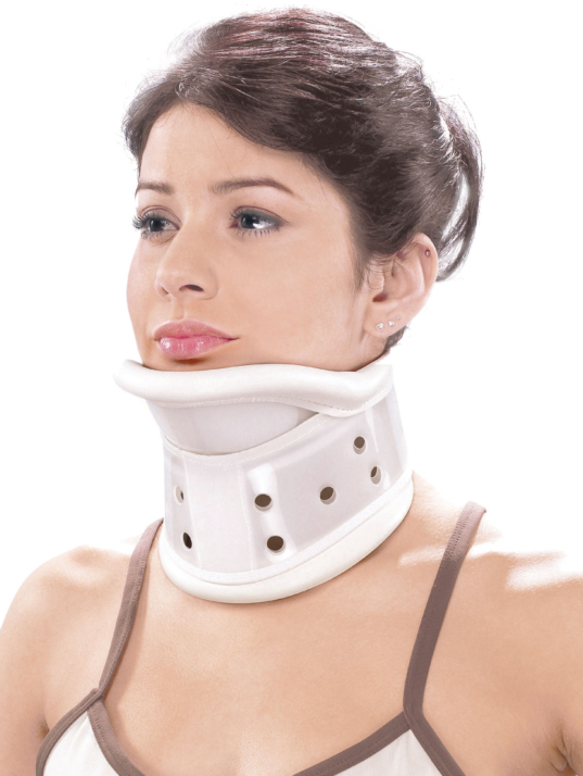 DELUXE PLASTIC CERVICAL COLLAR