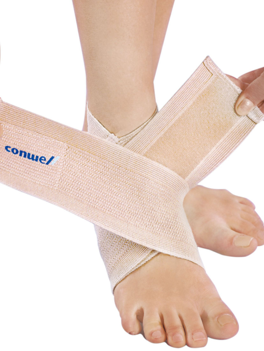 ANKLE BRACE WITH STRAP