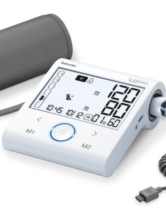 Cardio blood pressure monitor with ECG function