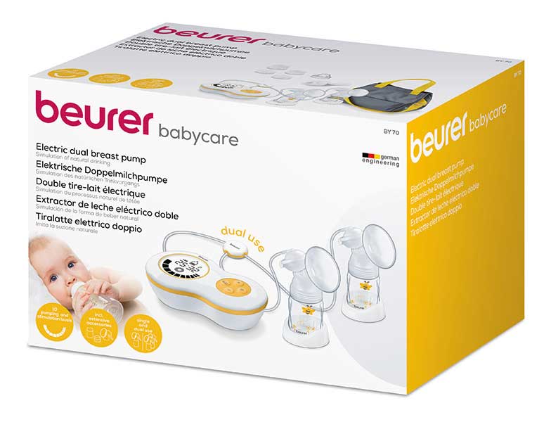 Electric dual breast pump