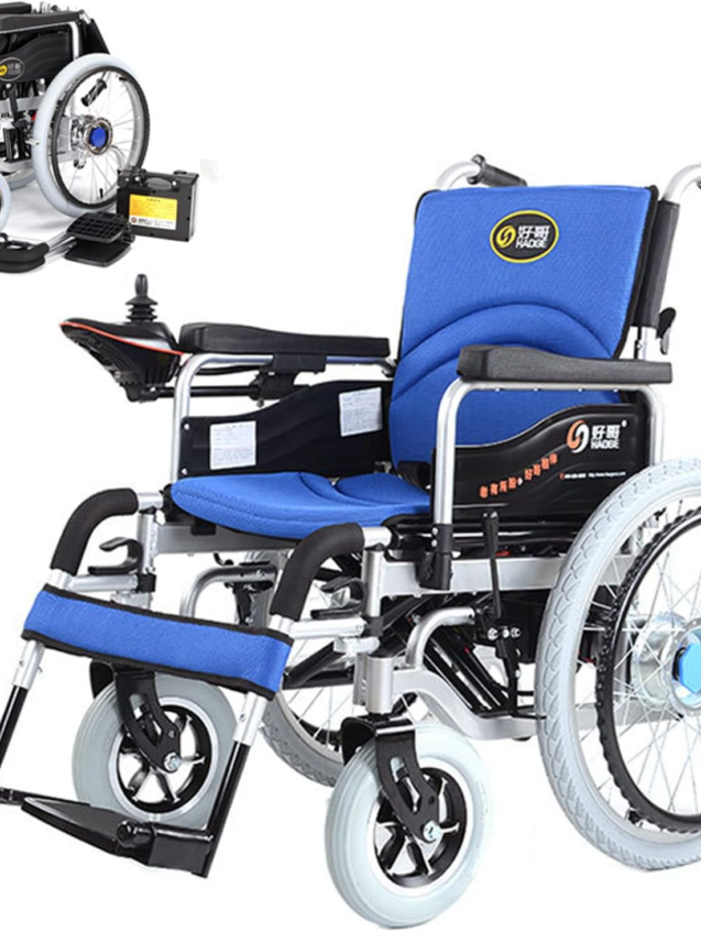 Electric Wheelchair Folding