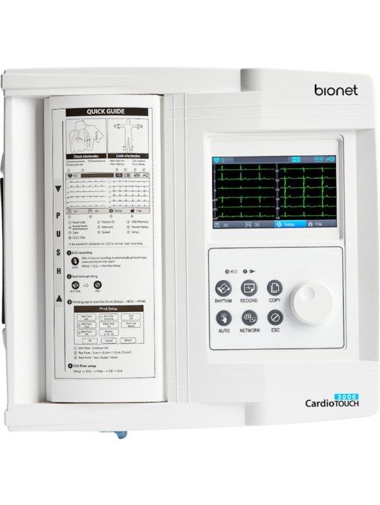 ECG MACHINE 12 CHANNEL CARDIO TOUCH