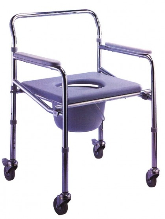 COMMODE CHAIR W.WHEEL