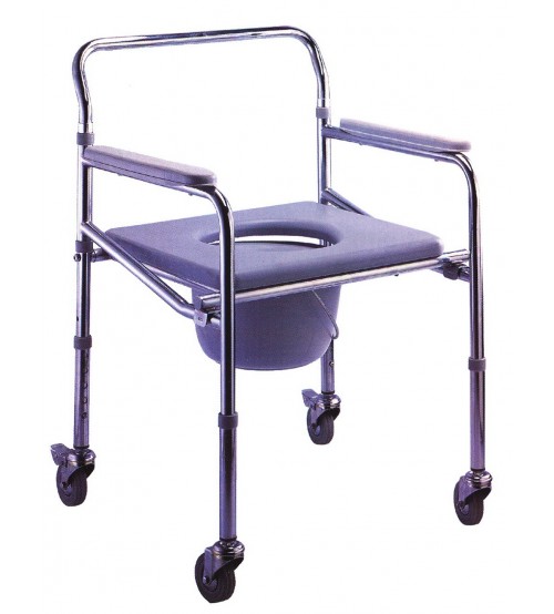COMMODE CHAIR W.WHEEL