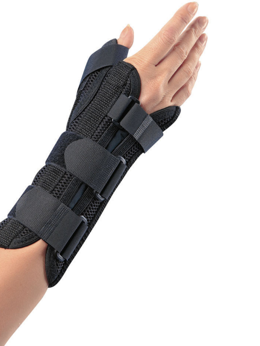 THUMB WITH WRIST SPLINT LEFT