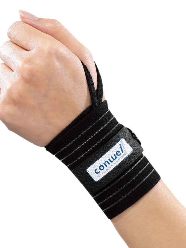 WRIST WRAP ( BLACK )
