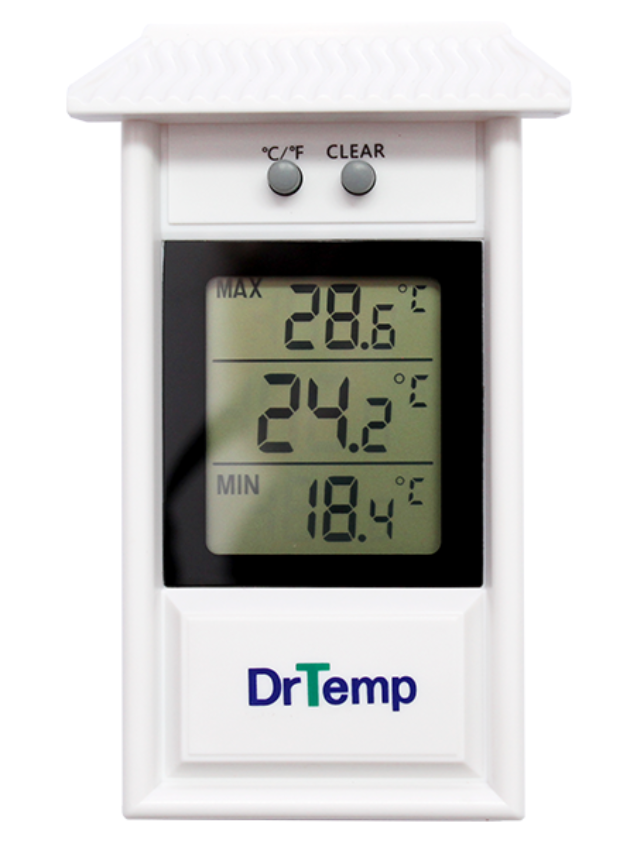 Wall Mounted Digital Thermometer