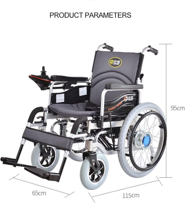 Electric Wheelchair Folding