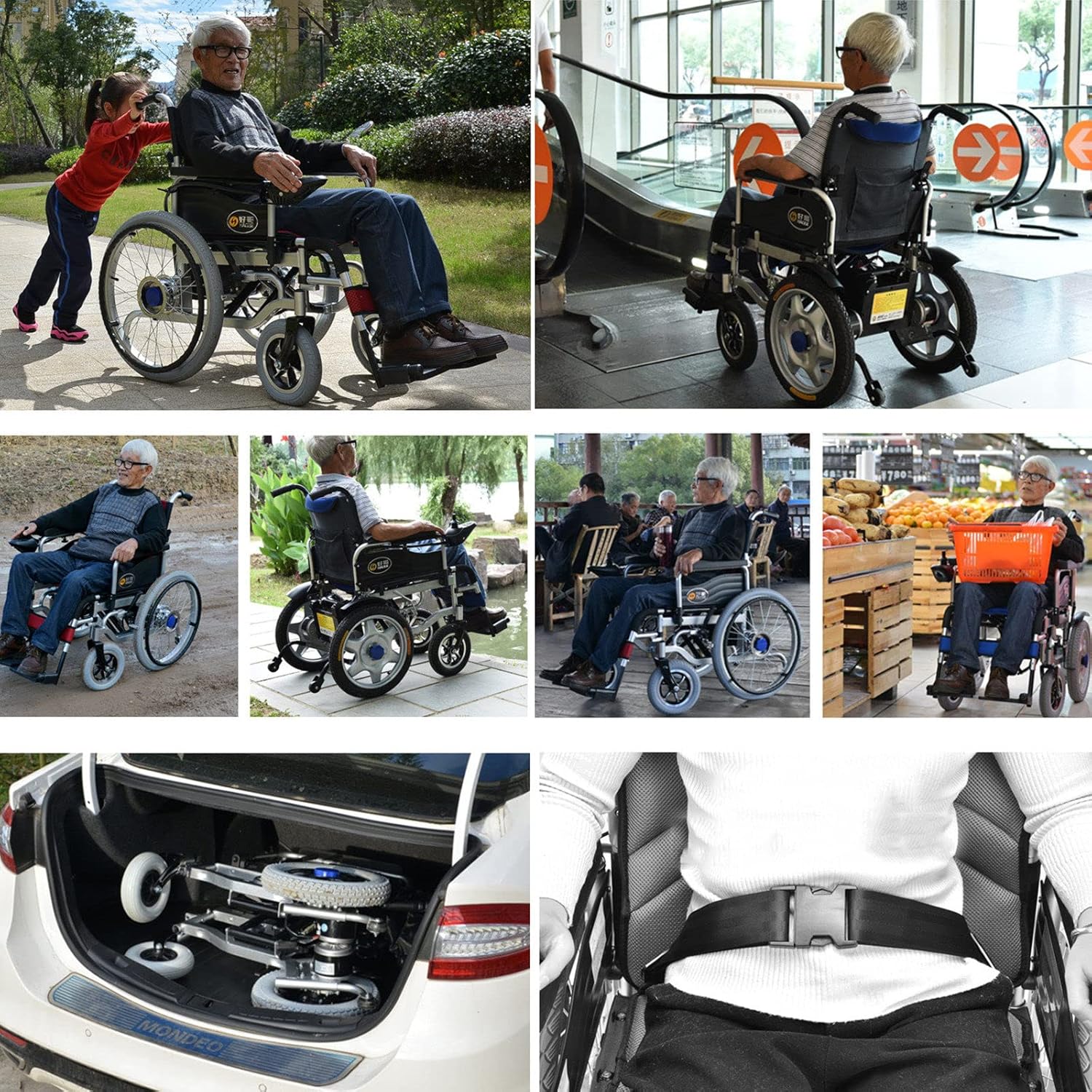 Electric Wheelchair Folding