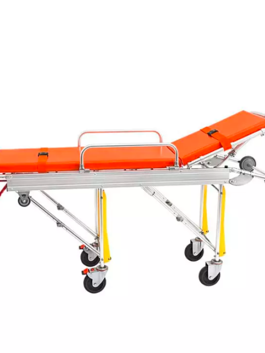 STRETCHER AMBULANCE CAR AUTOMATIC LOADING