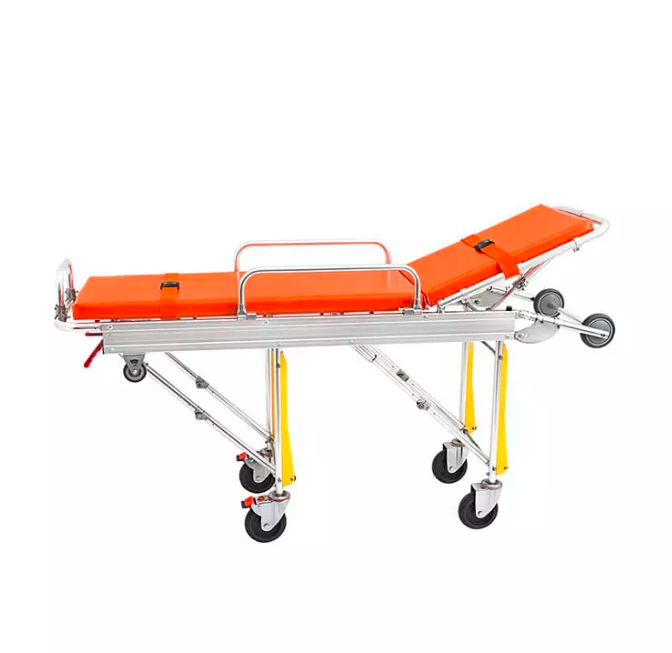 STRETCHER AMBULANCE CAR AUTOMATIC LOADING