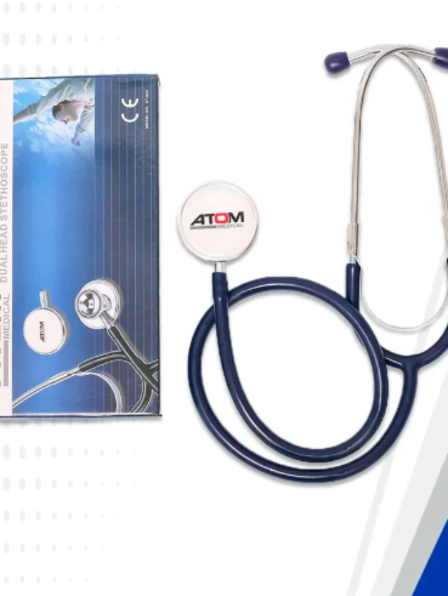 Atom Original Double Dual Head Stethoscope